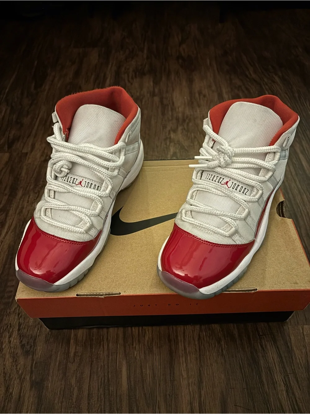 GS Jordan 11’s Cherry Sneakers🍒🔥